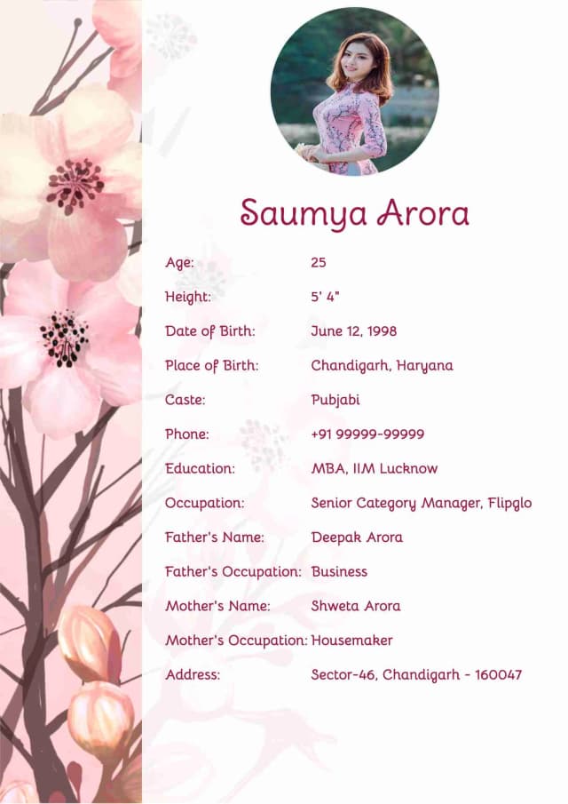spring marriage bidoata format in kannada language